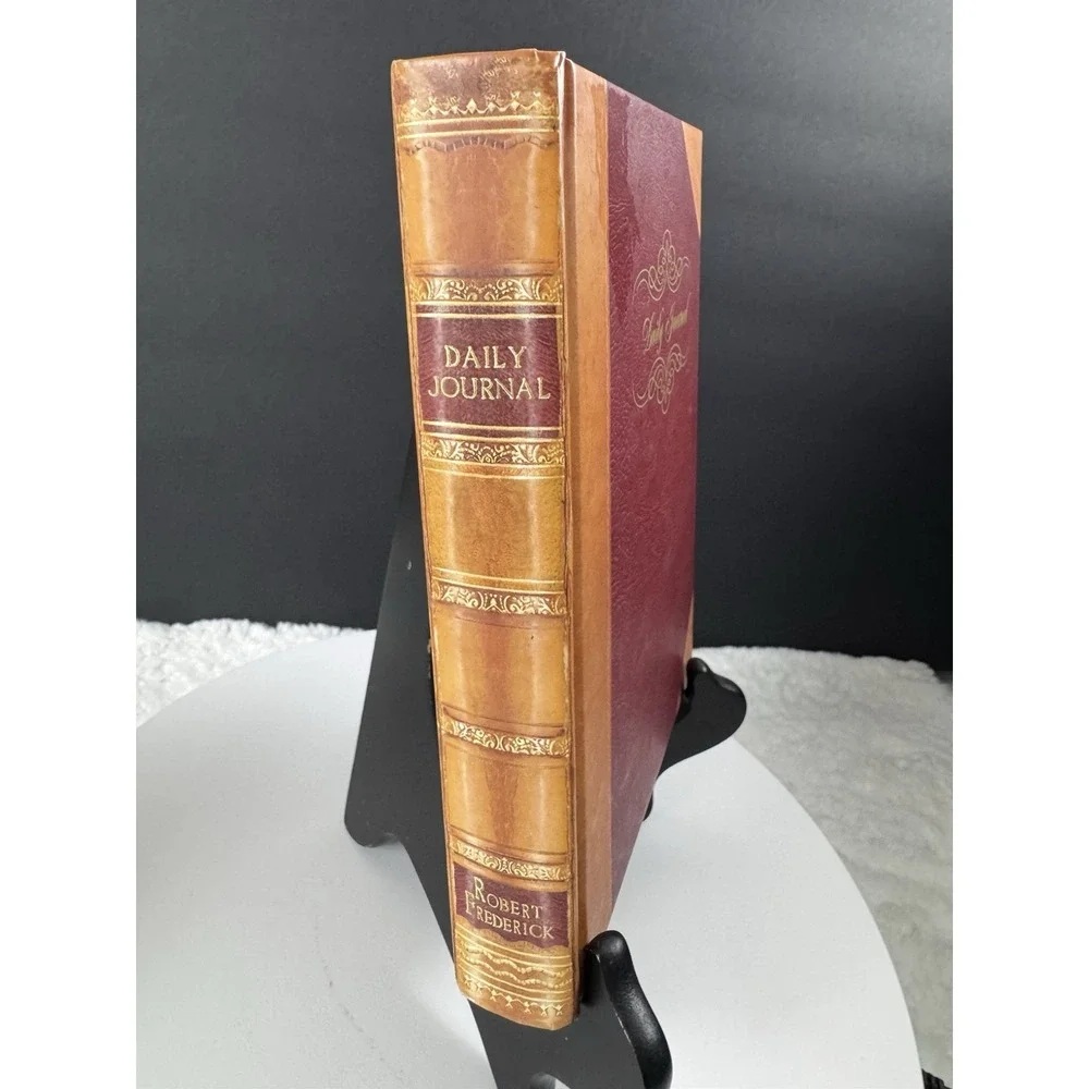 Robert‎ Frederick Daily Journal Daily Diary Notes Hardcover Journaling Writing